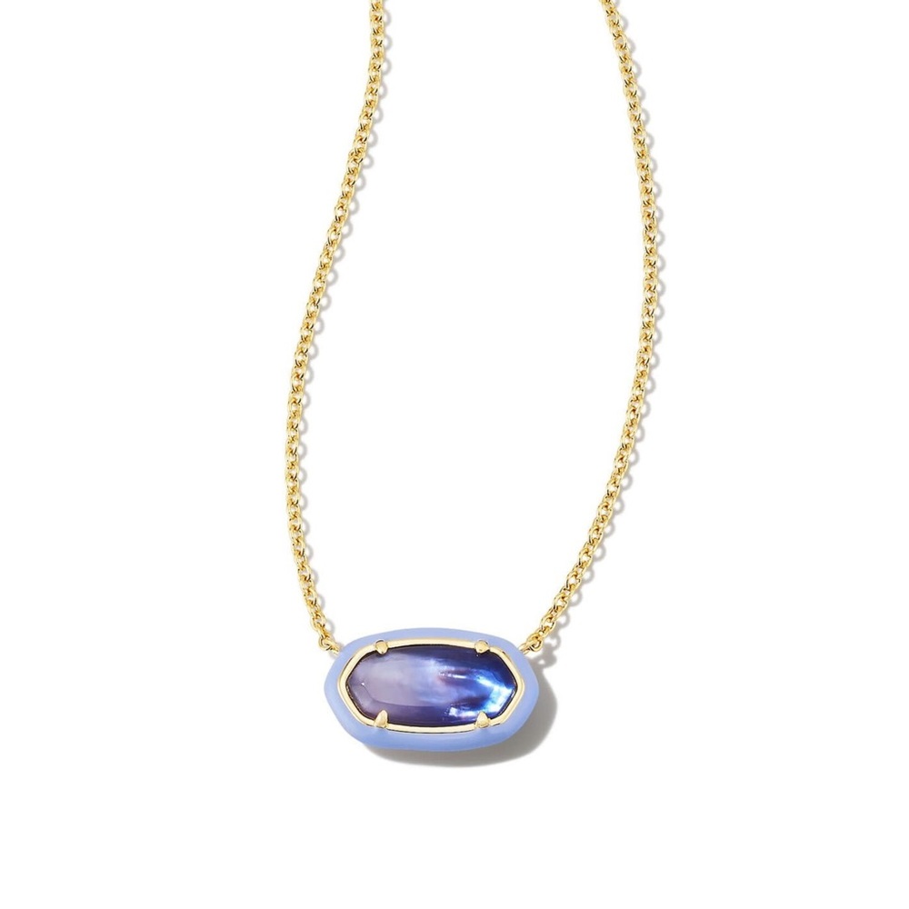 NEW WITH TAGS Kendra Scott Enamel Elisa in Gold and Lavender 💜